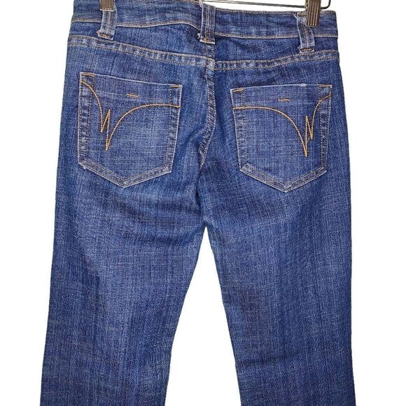 Wet Seal Vintage Bell Bottom Denim Jeans - Picture 3 of 6